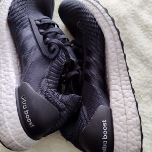 adidas Ultra Boost Black and White Sneakers
